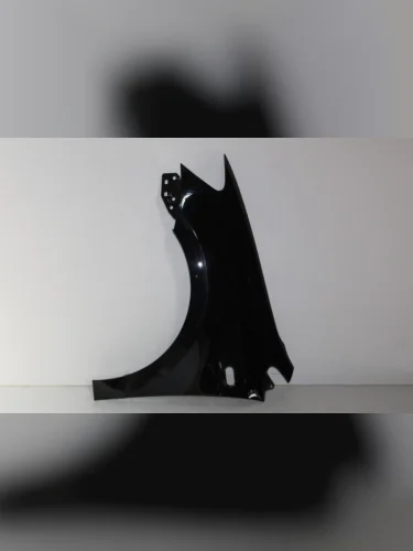 Крыло переднее левое DAR (окрашенное) (Черный перламутр LC9X) Volkswagen Polo Mk5 6R,6C,61 хэтчбек 5 дв. дорестайлинг (2009-2015)