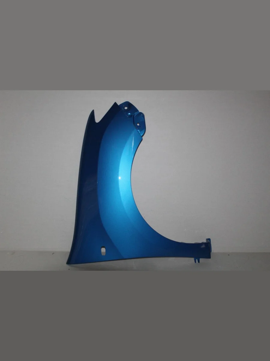 Крыло переднее правое (окрашенное) DAR Renault Logan 1 дорестайлинг (2004-2010) (Azur Blue RPL (Лазурно-синий))  в Перми Пермском крае