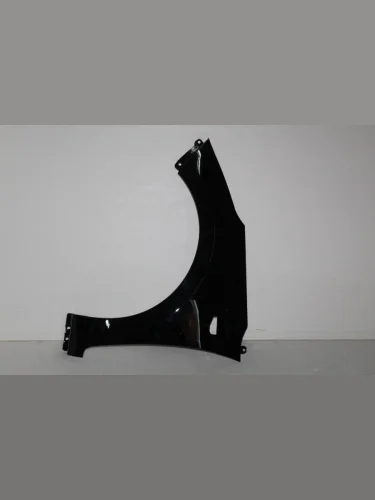 Крыло переднее левое DAR (окрашенное) (Черный (Phantom Black MZH)) Hyundai Solaris HCR седан дорестайлинг (2017-2020)