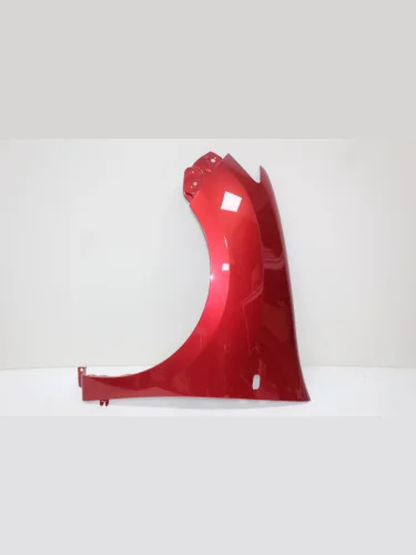 Крыло переднее левое DAR (окрашенное) (Rouge B76 (Красный)) Renault Logan 2 дорестайлинг (2014-2018)