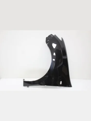 Крыло переднее левое DAR (окрашенное) (Noir Nachre 676 (Черная жемчужина)) Renault Logan 2 дорестайлинг (2014-2018)