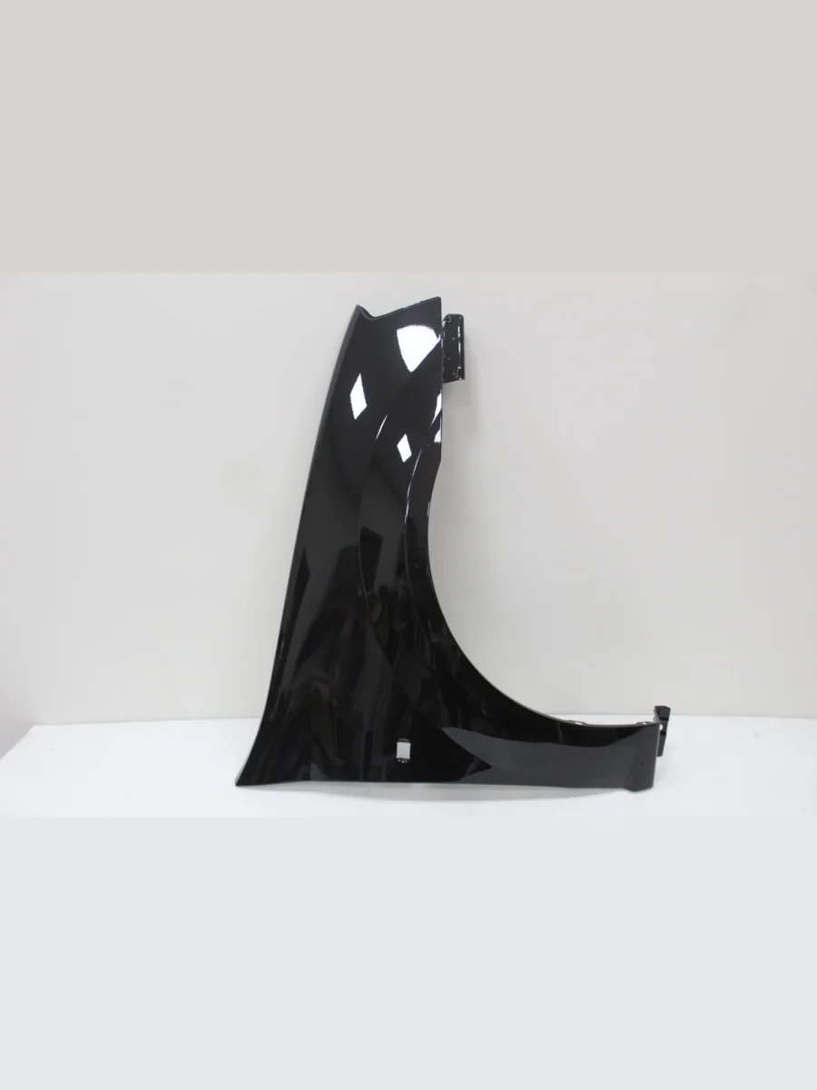 Крыло переднее правое (окрашенное) DAR Renault Logan 1 дорестайлинг (2004-2010) (Noir Nachre 676 (Черная жемчужина))  в Керчи Республика Крым