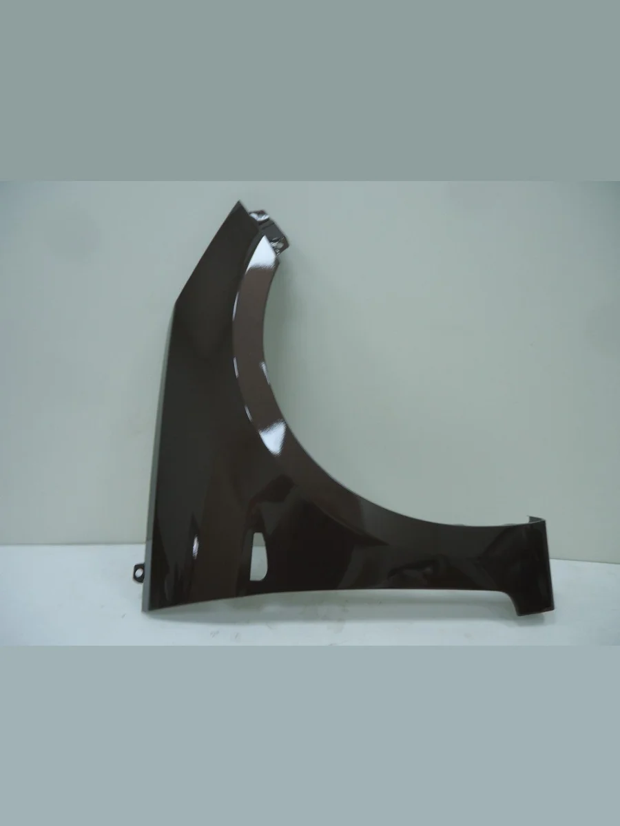 Крыло переднее правое (окрашенное) DAR Hyundai Solaris RBr хэтчбэк рестайлинг (2014-2017) (Кофейный (Coffee Bean VC5))  в Керчи Республика Крым
