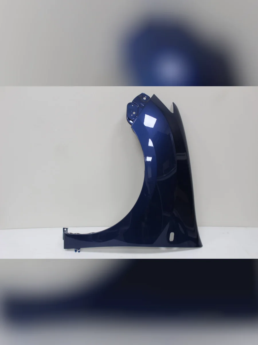 Крыло переднее левое DAR (окрашенное) Renault Logan 2 дорестайлинг (2014-2018) (Sapphire RPG (Темно-синий))  в Керчи Республика Крым