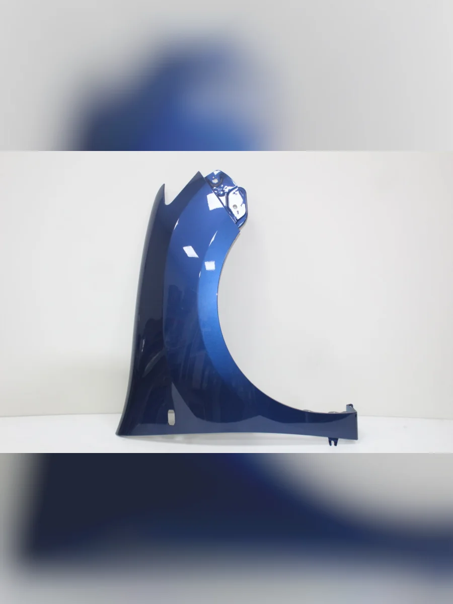 Крыло переднее правое (окрашенное) DAR Renault Logan 2 дорестайлинг (2014-2018) (Sapphire RPG (Темно-синий))  в Керчи Республика Крым