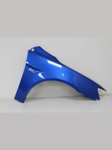 Крыло переднее правое (окрашенное) DAR (Синий D06) Mitsubishi Lancer 10 CY седан дорестайлинг (2007-2010)