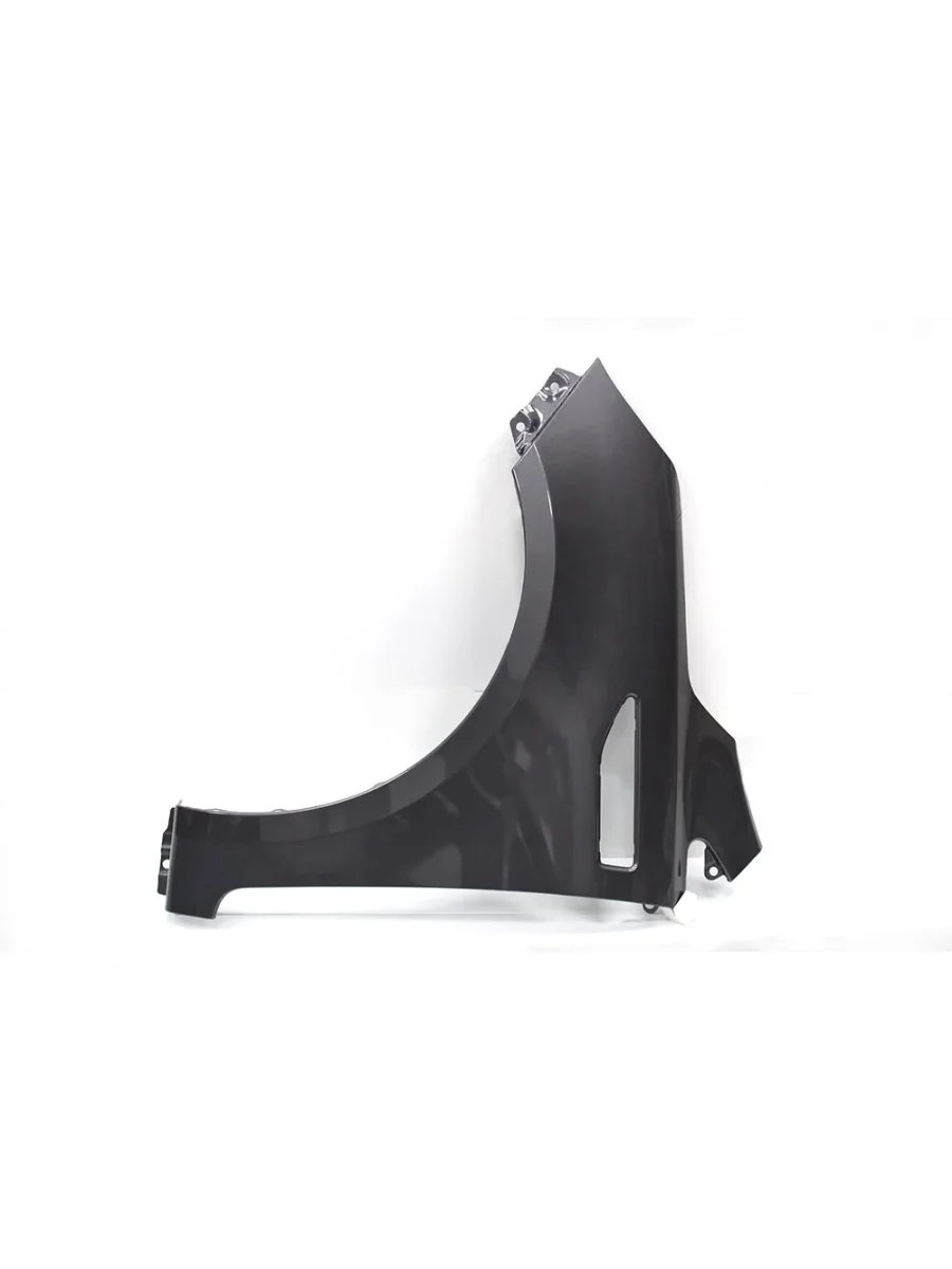 Крыло переднее левое DAR (окрашенное) KIA Rio 3 QB рестайлинг седан (2015-2017) (Серый металлик (Garbon Grey SAE))  в Самаре Самарской области