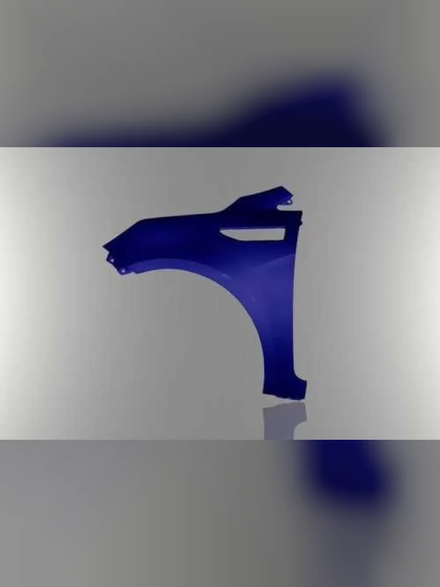 Крыло переднее левое DAR (окрашенное) KIA Rio 3 QB хэтчбек 5 дв. рестайлинг (2015-2017) (Ослепительно синий (Dazzling blue ZD6))  в Самаре Самарской области