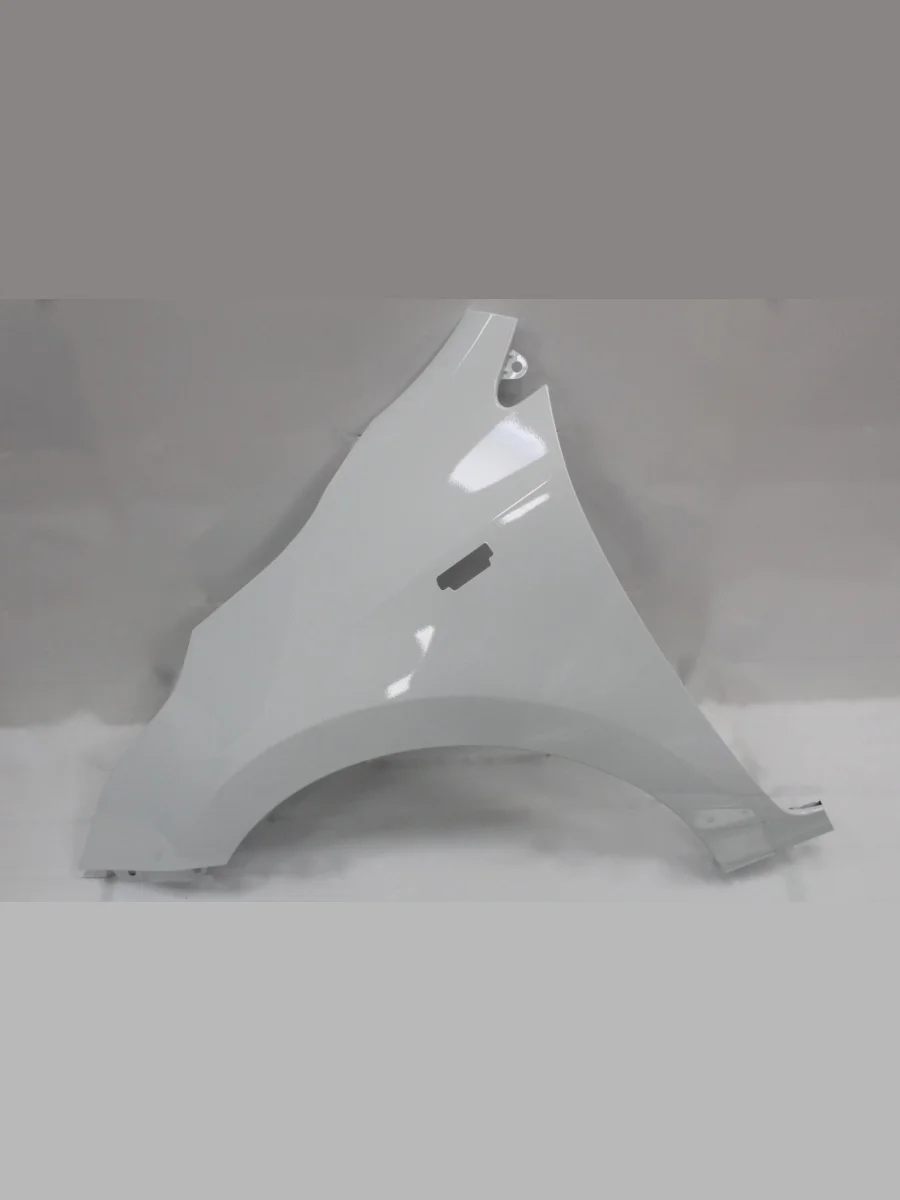 Крыло переднее левое DAR (окрашенное) KIA Rio 4 FB дорестайлинг седан (2016-2020) (Белый (Cristal White PGU))  в Самаре Самарской области