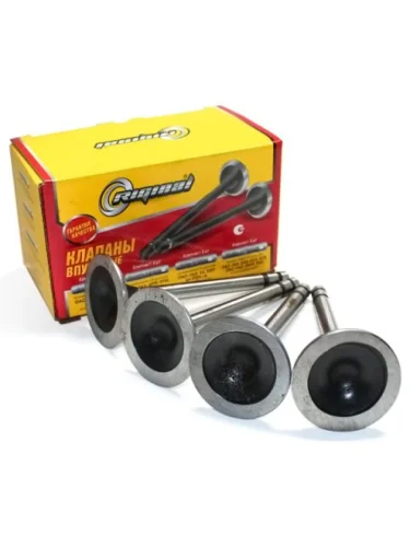 Клапан впускной Волга, ГАЗель, Соболь, УАЗ, ГАЗ 53, 66, 3307, ПАЗ, КАВЗ дв.ЗМЗ 402, 511, 513, 523, RIGINAL rg13-1007010