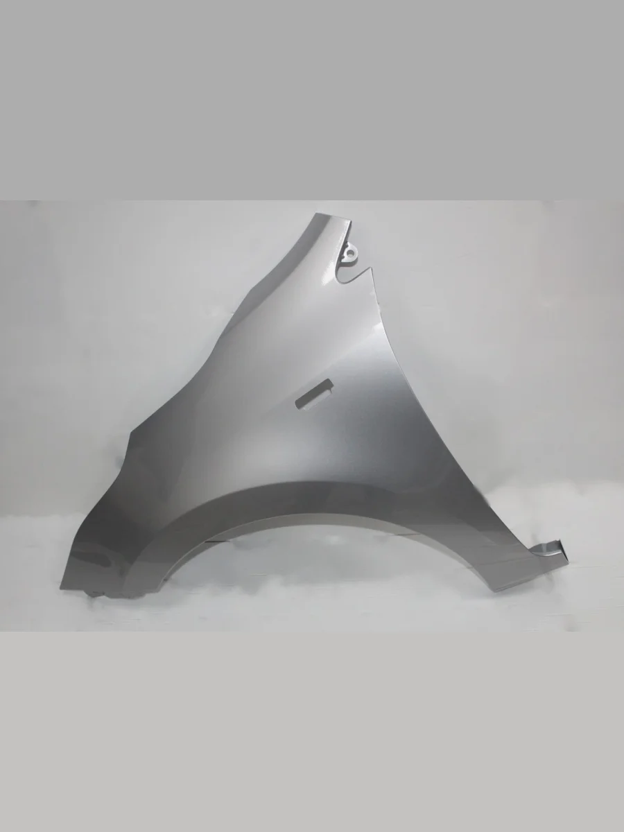 Крыло переднее левое DAR (окрашенное) KIA Rio 4 FB дорестайлинг седан (2016-2020) (Серебристый металлик (Sleek silver RHM))  в Самаре Самарской области