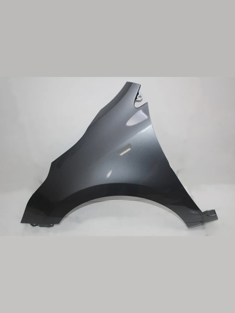 Крыло переднее левое DAR (окрашенное) KIA Rio 4 FB дорестайлинг седан (2016-2020) (Серый (Urban Grey U4G U6G))  в Воронеже Воронежской области