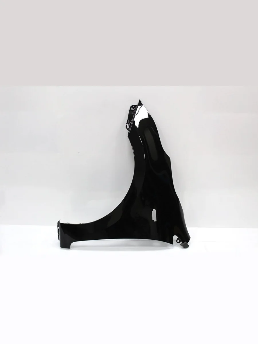 Крыло переднее левое DAR (окрашенное) KIA Rio 4 FB дорестайлинг седан (2016-2020) (Черный (Phantom Black MZH))  в Самаре Самарской области