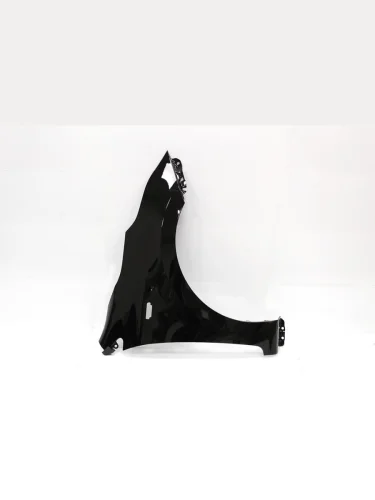 Крыло переднее правое (окрашенное) DAR (Черный (Phantom Black MZH)) KIA Rio 4 FB дорестайлинг седан (2016-2020)