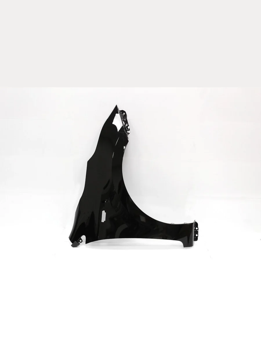 Крыло переднее правое (окрашенное) DAR KIA Rio 4 FB дорестайлинг седан (2016-2020) (Черный (Phantom Black MZH))  в Самаре Самарской области