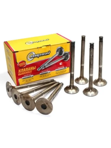 Клапан выпускной ВАЗ 2108-21099, 2110-2112, 2113-2115 дв.ВАЗ 8кл., Волга, ГАЗель, Соболь, УАЗ дв.ЗМ RIGINAL rg406-1007012-01