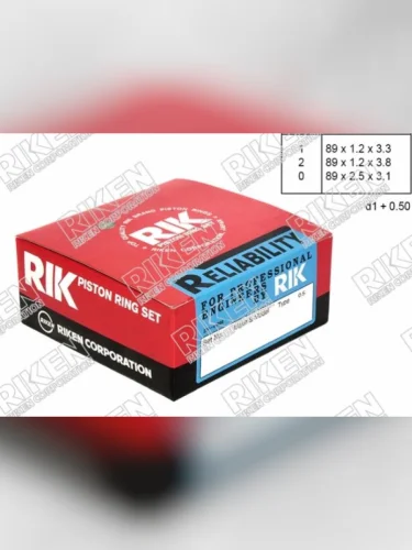 Кольца поршневые (комплект) 0,50 NISSAN MURANOPRIMERATEANAX-TRAIL QR20DEQR25DE 00- RIKEN 23018050