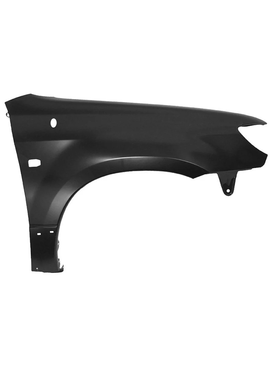 Крыло переднее левое (под повторитель) DAR Mitsubishi Outlander CU (2003-2009) (неокрашенное)  в Керчи Республика Крым