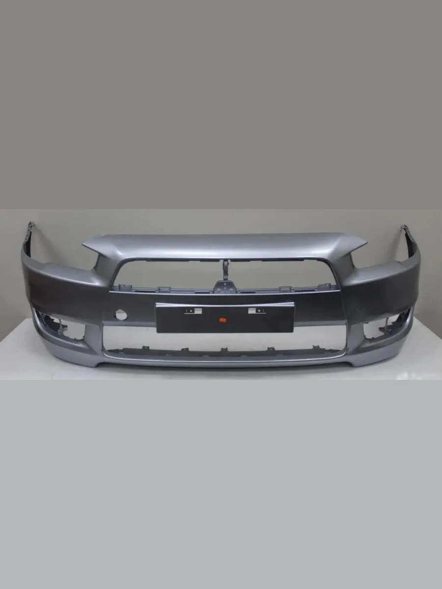 Бампер передний DAR (окрашенный)  Mitsubishi Lancer (2007-2010) 10 CY (Серебристый A31)  с доставкой в г. Керчь