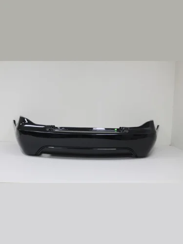 Бампер задний DAR (окрашенный) Daewoo Nexia рестайлинг (2008-2015) (Carbon Flash GAR (Черный металлик))