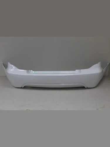 Бампер задний DAR (окрашенный) Daewoo Nexia рестайлинг (2008-2015) (Summit White GAZ (Белый))