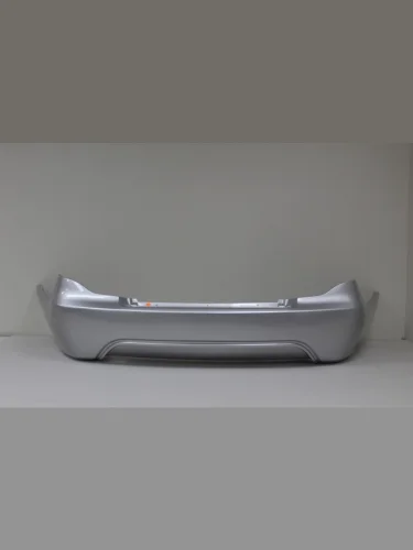 Бампер задний DAR (окрашенный) Daewoo Nexia рестайлинг (2008-2015) (Switchblade Silver GAN (Серебристый металлик))