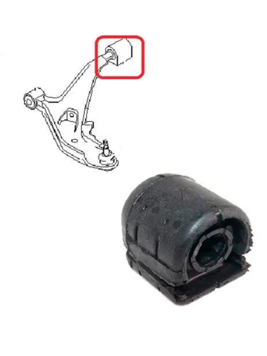 Сайлентблок задний нижнего рычага для NISSAN CEFIRO A32, AVENIR W11, PRESAGE U30, LIBERTY M12 DAR sb800019