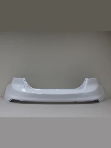 Бампер задний DAR (окрашенный) (Frozen White (Морозно-белый)) Ford Focus  3 (2011-2015) седан дорестайлинг