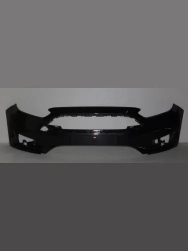 Бампер передний DAR (окрашенный) (Черная Пантера (Panter Black JAYC, 2851)) Ford Focus  3 (2014-2019) седан рестайлинг, универсал рестайлинг, хэтчбэк рестайлинг