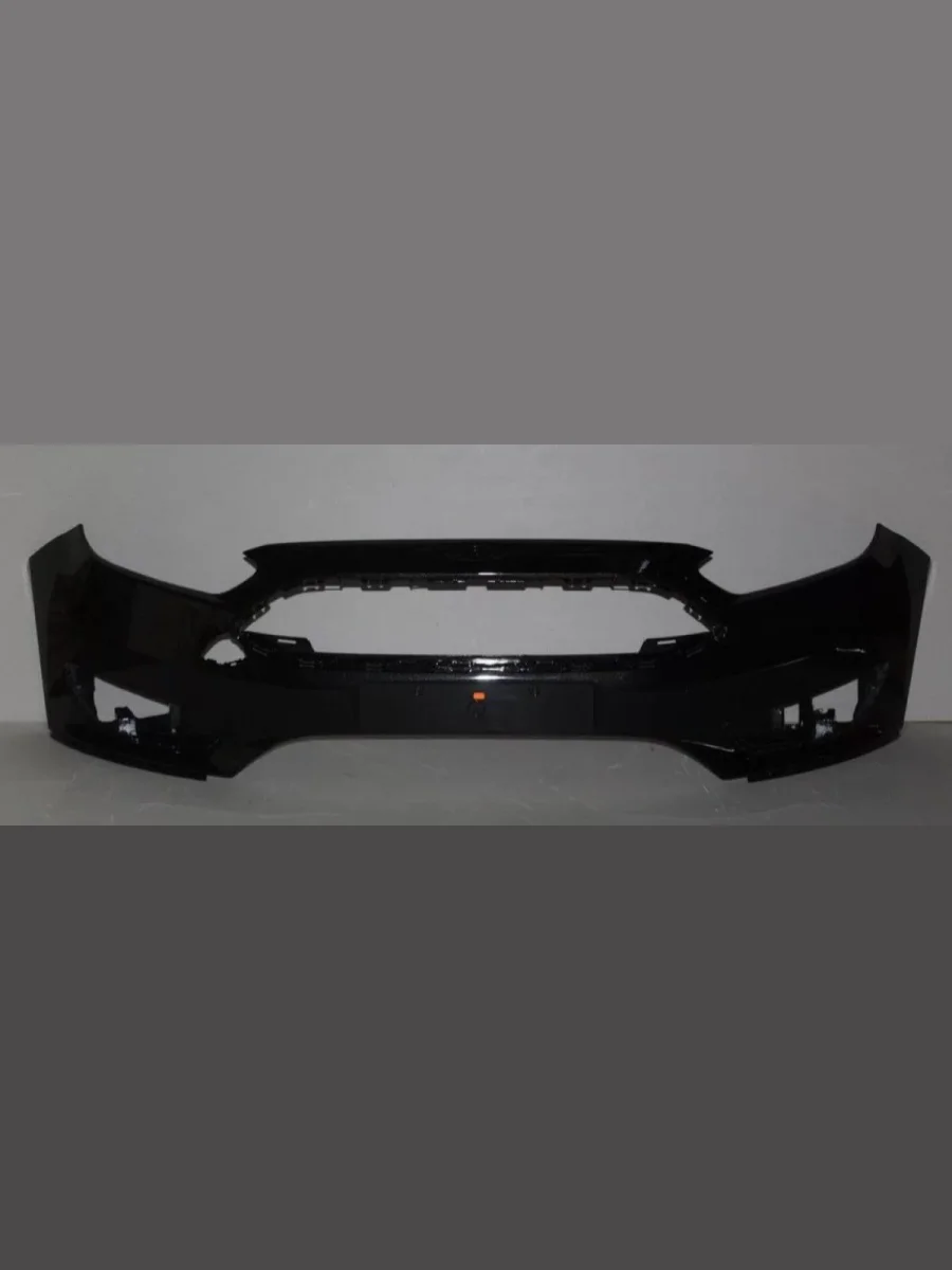 Бампер передний DAR (окрашенный)  Ford Focus (2014-2019) 3 (Черная Пантера (Panter Black JAYC, 2851))  с доставкой в г. Керчь