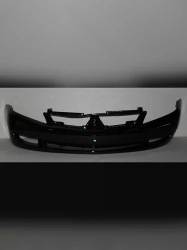 Бампер передний DAR (окрашенный) (Черный X42) Mitsubishi Lancer  9 CS (2005-2009) седан 2-ой рестайлинг, универсал 2-ой рестайлинг