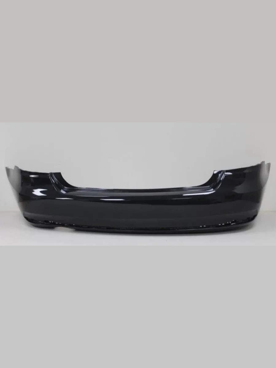 Бампер задний DAR (окрашенный)  Volkswagen Polo (2015-2020) Mk5 6R,6C,61 (Черный перламутр LC9X)  в Перми Пермском крае