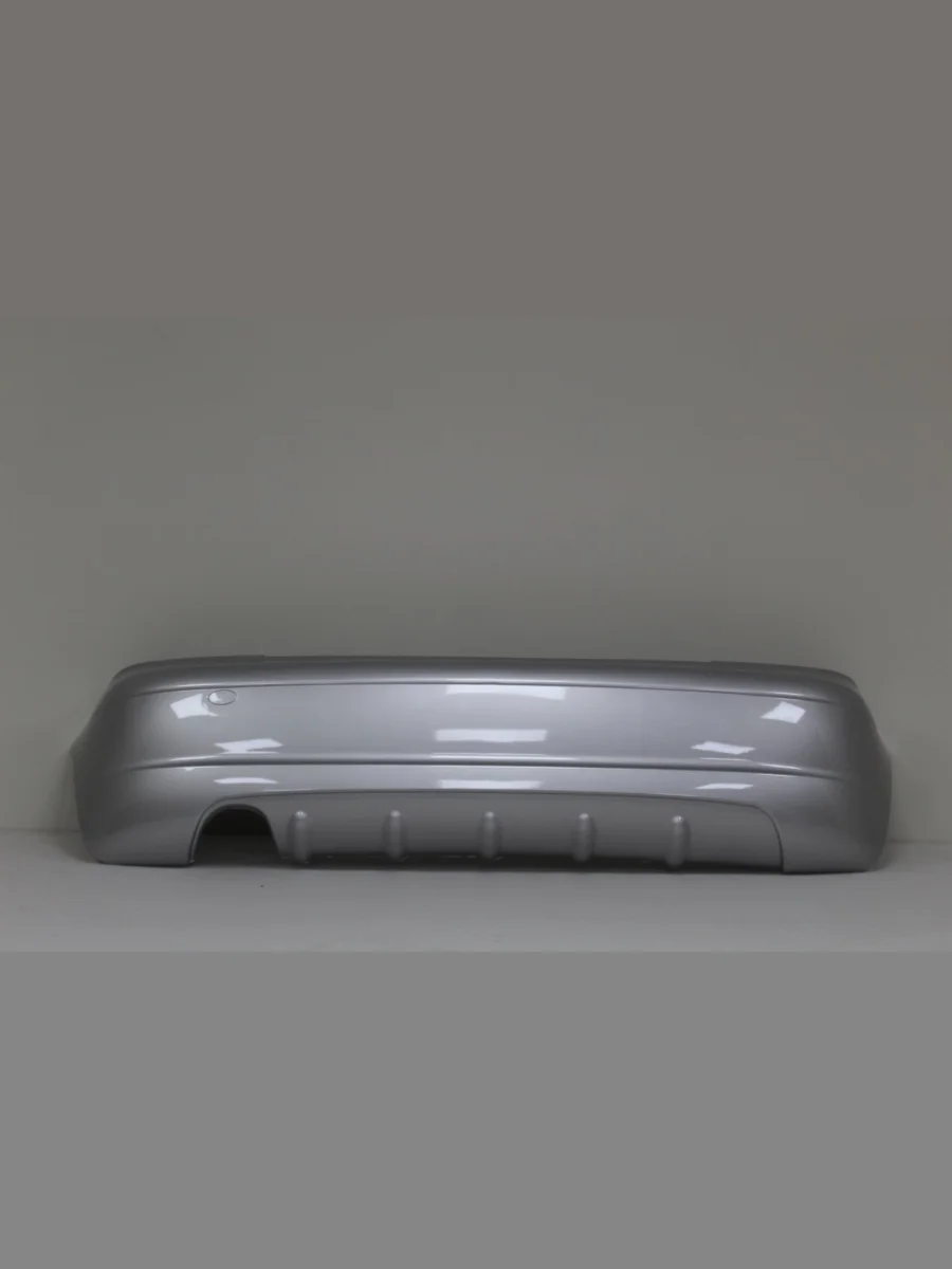 Бампер задний DAR (окрашенный) Daewoo Matiz M150 рестайлинг (2000-2016) (Poly Silver 92U (серебристый металлик))  с доставкой в г. Пермь