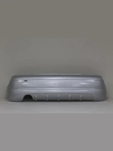 Бампер задний DAR (окрашенный) (Switchblade Silver GAN (Серебристый металлик)) Daewoo Matiz  M150 (2000-2016) рестайлинг