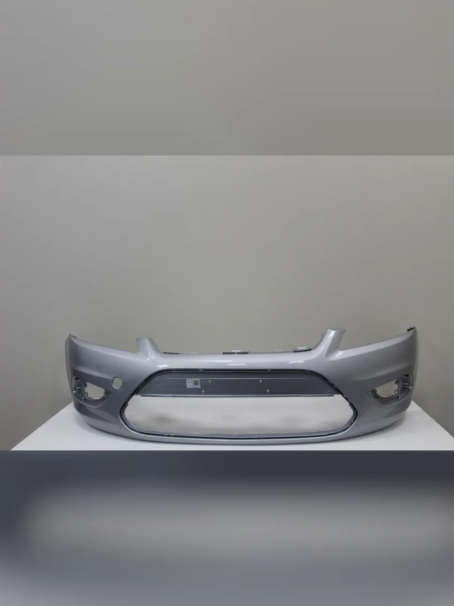 Бампер передний ТехноПласт (окрашенный) Ford Focus 2 седан рестайлинг (2007-2011) (Moondust Silver (Светло-серебристый))  в Керчи Республика Крым