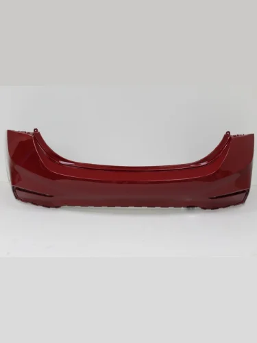 Бампер задний DAR (окрашенный) (Fiery Red R4R PR2 (Огненно красный)) Hyundai Solaris  HCR (2017-2020) седан дорестайлинг
