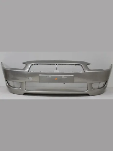 Бампер передний DAR (окрашенный) (Бежевый S18) Mitsubishi Lancer  10 CY (2007-2010) седан дорестайлинг, хэтчбэк дорестайлинг