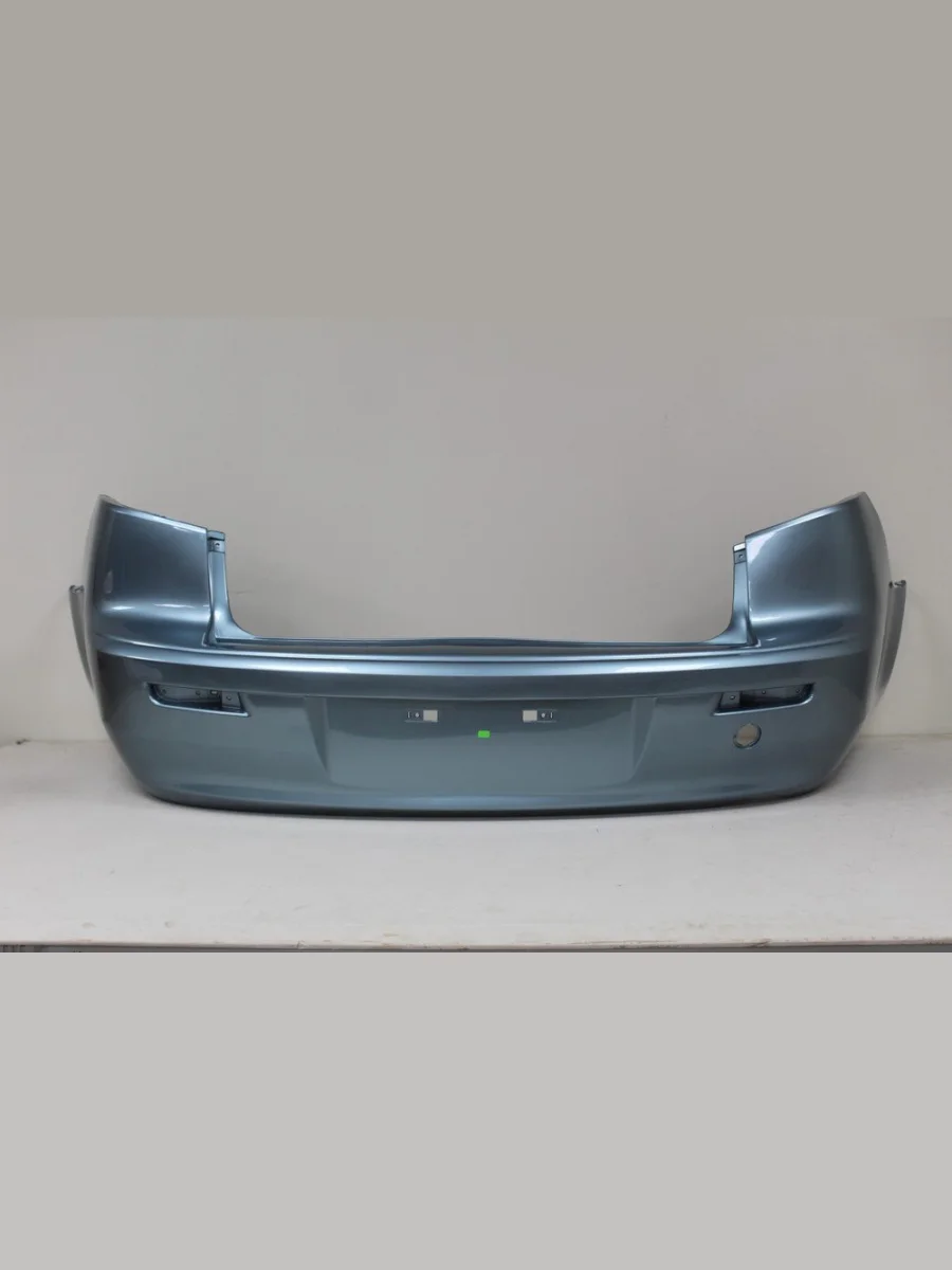 Бампер задний DAR (окрашенный) Mitsubishi Lancer 10 CY седан рестайлинг (2011-2017) (A86 Серо-зеленый)  в Перми Пермском крае