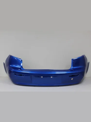 Бампер задний DAR (окрашенный) (D06 Синий) Mitsubishi Lancer  10 CY (2007-2017) седан дорестайлинг, седан рестайлинг