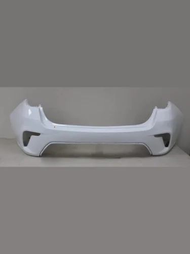 Бампер задний DAR (окрашенный) (Cristal White PGU (Белый)) KIA Rio  4 FB (2016-2020) дорестайлинг седан