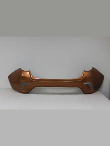 Бампер задний DAR (окрашенный) (Sunset Orange SN4 (Оранжевый закат)) KIA Rio  4 FB (2016-2020) дорестайлинг седан