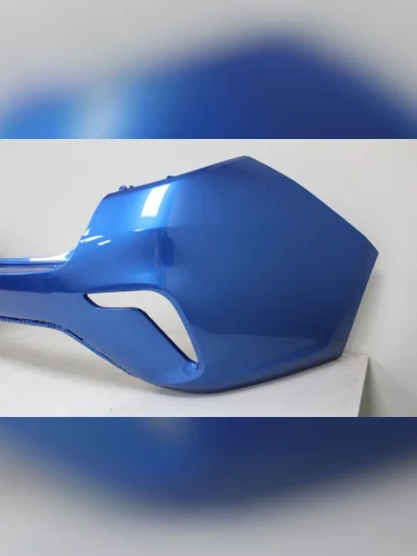 Бампер задний DAR (окрашенный) (Marina Blue N4U N4B (Синий)) KIA Rio  4 FB (2016-2020) дорестайлинг седан