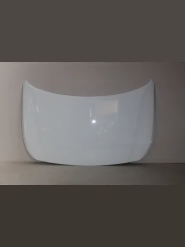 Капот DAR (окрашенный) (Cristal White PGU (Белый)) Hyundai Solaris  HCR (2017-2020) седан дорестайлинг