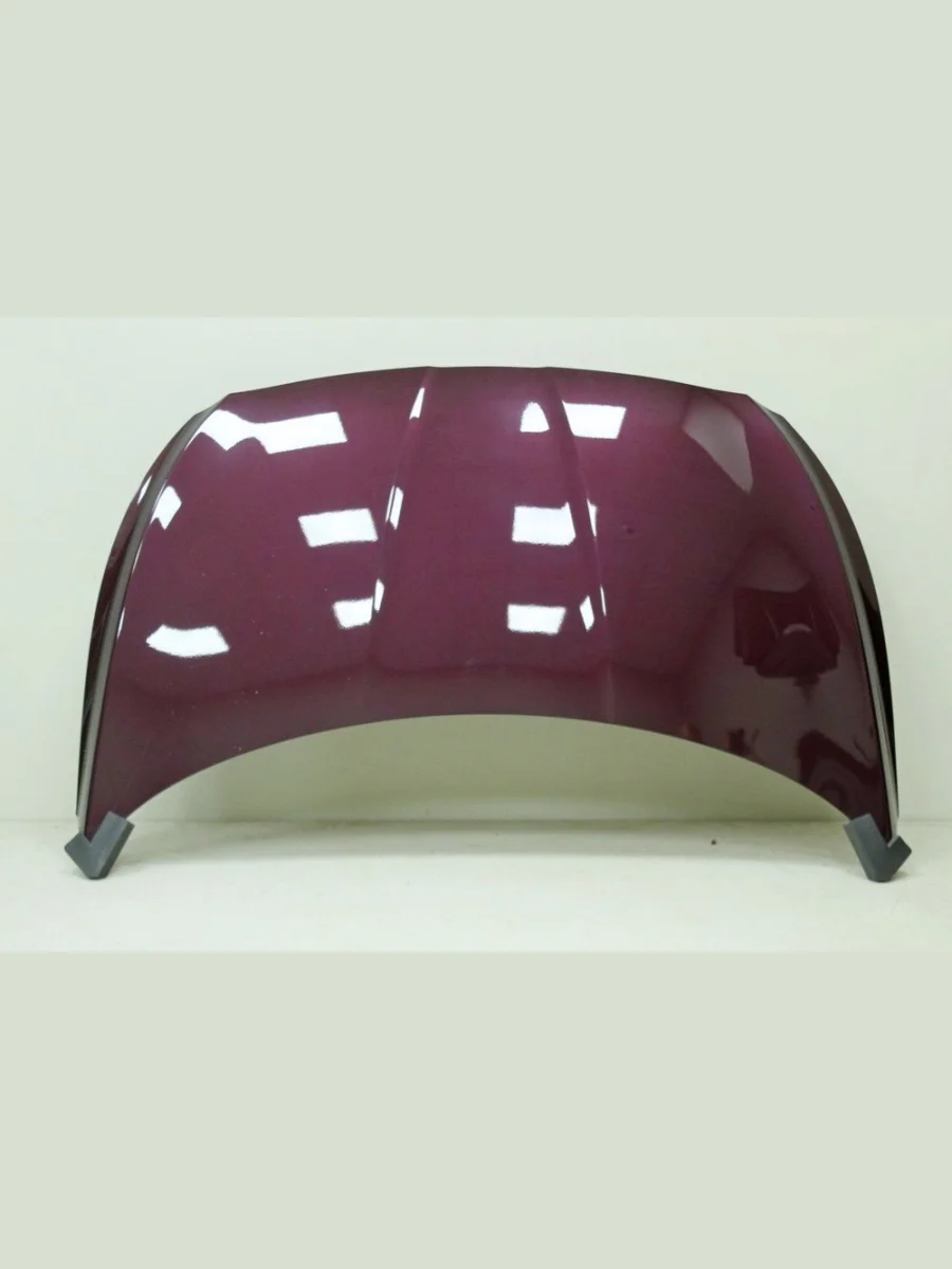 Капот DAR (окрашенный) Hyundai Solaris RBr седан дорестайлинг (2010-2014) (Purple Fantasia PXA (Фиолетовый перламутр))  с доставкой в г. Самара