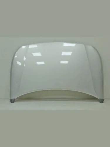 Капот DAR (окрашенный) (Ice Wine W4Y (Бежевый)) Hyundai Solaris  HCR (2017-2020) седан дорестайлинг