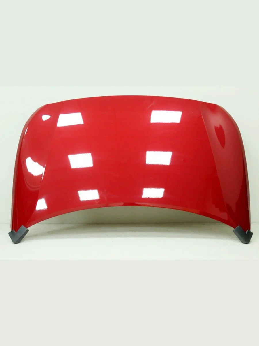 Капот DAR (окрашенный)  Hyundai Solaris (2017-2020) HCR (Fiery Red R4R PR2 (Огненно красный))  с доставкой в г. Керчь