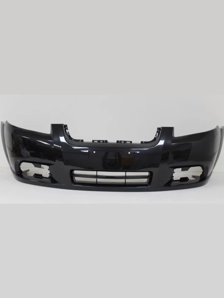 Бампер передний DAR (окрашенный)  Chevrolet Aveo (2006-2011) T250 (Pearl Black 87U (Жемчужно-черный))  в Перми Пермском крае