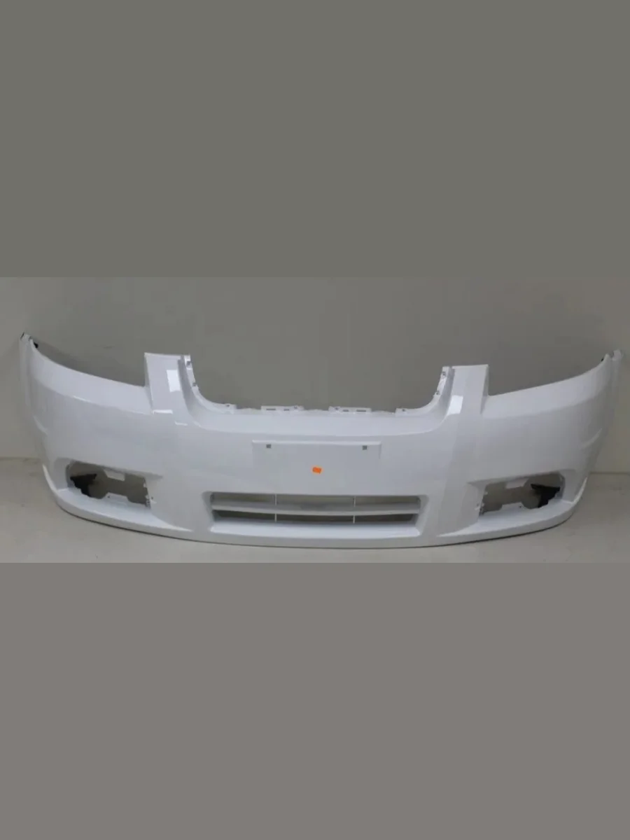 Бампер передний DAR (окрашенный)  Chevrolet Aveo (2006-2011) T250 (Summit White GAZ (Белый))  с доставкой в г. Керчь