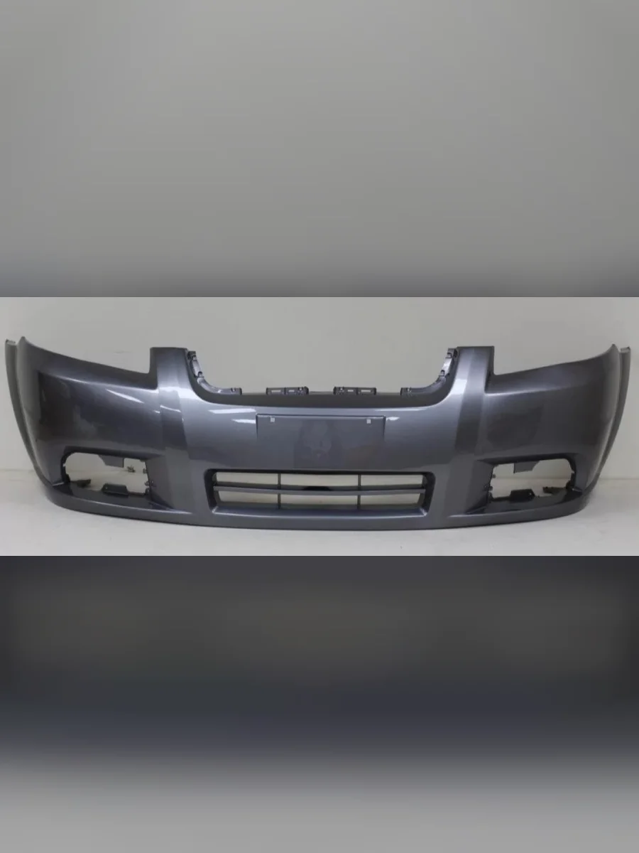Бампер передний DAR (окрашенный)  Chevrolet Aveo (2006-2011) T250 (Urban Grey 04U (Серый))  с доставкой в г. Керчь