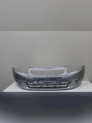 Бампер передний ТехноПласт (окрашенный) (Алмазное серебро) Лада ВАЗ Гранта ( 1 2191,  2190) (2011-2017) лифтбэк дорестайлинг , седан  дорестайлинг